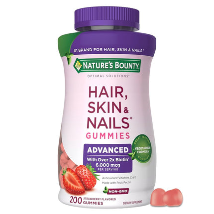 Nature’s Bounty Optimal Solutions Advanced Hair, S