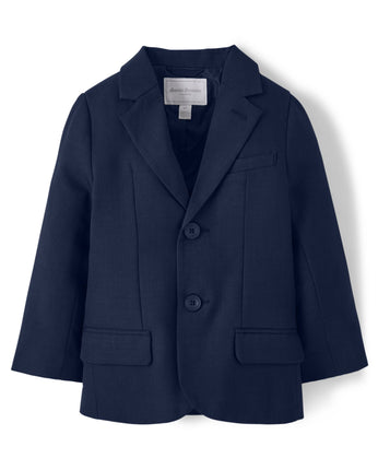 Gymboree Boys' and Toddler Blazer, Navy, 3T