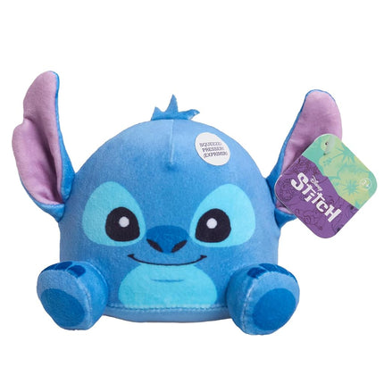 Disney Stitch Small Weighted Stitch Plush, 4 Inch Plush, Stuffed Animal, Alien, Kids Toys for Ages 3 Up by Just Play