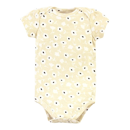 Hudson Baby Mamelucos de algodón unisex para bebé, paquete de 5 corazones de canela, prematuro, paquete de 5 corazones de canela, prematuro