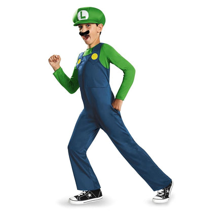 Children Luigi Fancy Dress 10-12 years