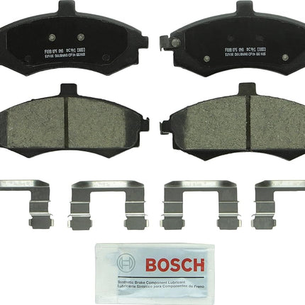 BOSCH BC941 QuietCast Premium Ceramic Disc Brake Pad Set - Compatible with Select Hyundai Elantra; FRONT