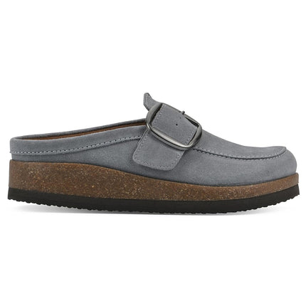 WHITE MOUNTAIN Women's Bueno Mule, Blue Raspberry/Suede, 9 UK