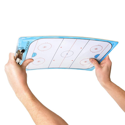 GoSports Hockey Coaches Boards - 2 Sided Premium Dry Erase Clipboards