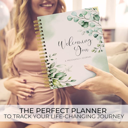 Beautiful Pregnancy Journal and Memory Book with Stickers and Keepsake Pocket - Lovely Gift for First Time Moms to Be - The Perfect Planner to Track Your Little Ones Life-Changing Journey