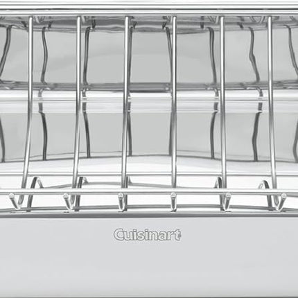 CUISINART 7117-16UR Chef's Classic Stainless 16-Inch Rectangular Roaster with Rack