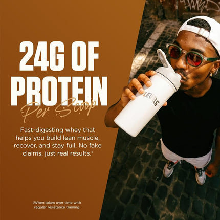 Levels 2LB Vanilla Cinnamon 100% Grass Fed Whey Protein, Undenatured, No GMOs