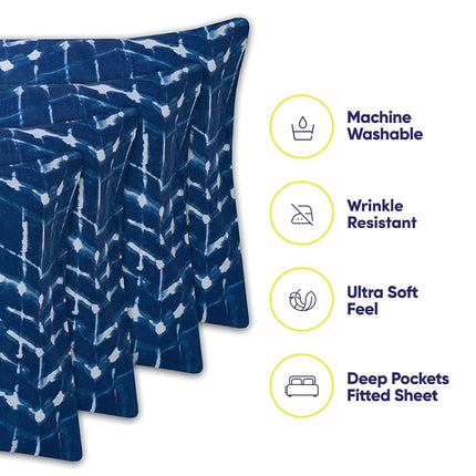 King Size Bed Sheets - 6 Piece 1500 Supreme Collection Fine Brushed Microfiber Deep Pocket King Sheet Set Bedding - 2 Extra Pillow Cases, Great Value, King, Monroe