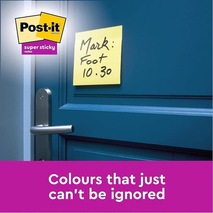 Post-it Super Sticky Notes, 14 + 2 Free Pads (1440 Sheets), 76 mm x 76 mm