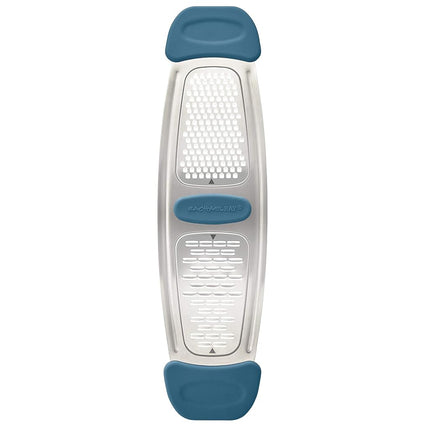 Rachael Ray Multi Stainless Steel Grater, Marine Blue, Small