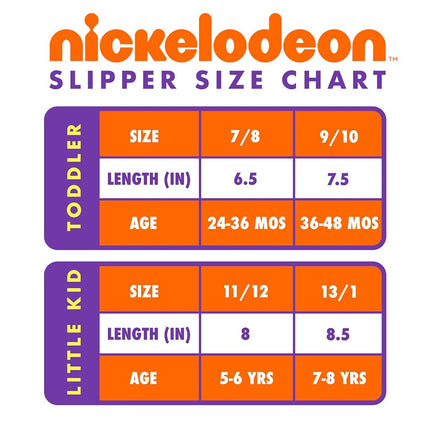 Pantuflas de Nickelodeon para niños de Paw Patrol o Blue's Clues – Pantuflas suaves y afelpadas (para bebé/niño), Blue's Clues, 11-12 US Little Kid