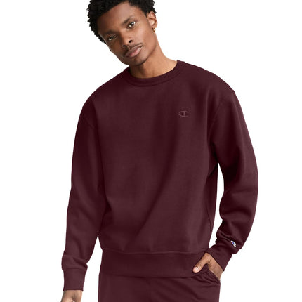 Champion Men's s0888powerblend Sweatshirt, Maroon,