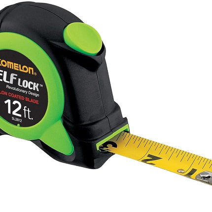 Komelon SL2812 Self Lock Power Tape, 12-Foot