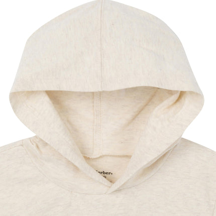 Gerber Toddler Boys' 3-Piece Top, Hooded Top and Jogger Set, Beige, 2T