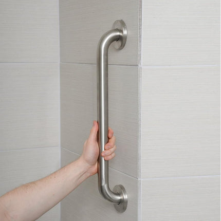 Amazon Basics Bathroom Handicap Safety Grab Bar, 91cm Length, 3cm Diameter