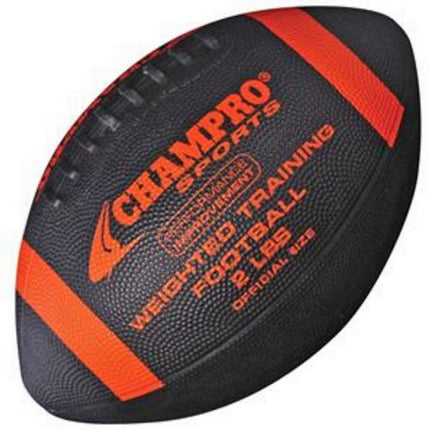 Champro Weighted Football (Black, Offcial/2-Pound)