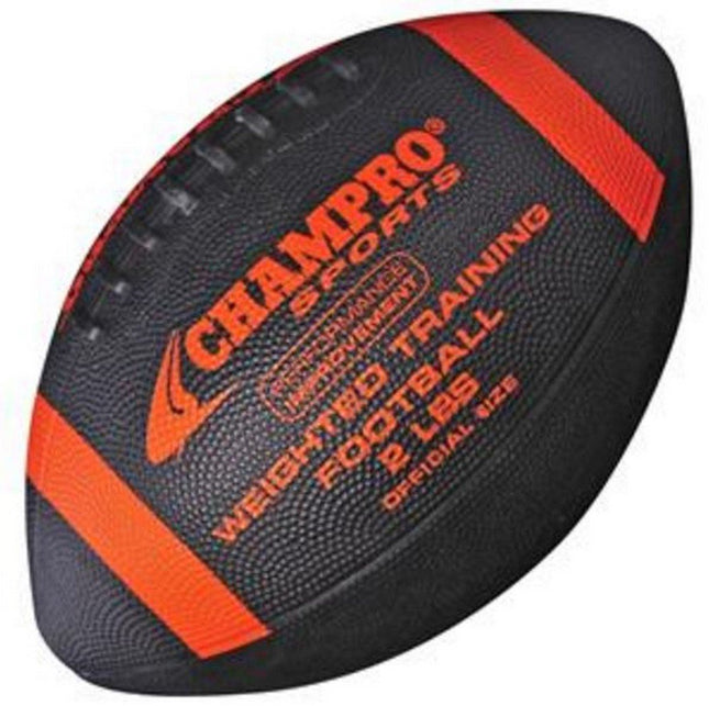Champro Weighted Football (Black, Offcial/2-Pound)