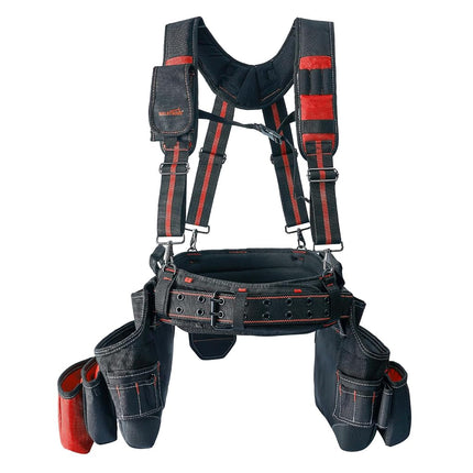 MELOTOUGH Tool Belt with Suspenders Braces Pro Fra
