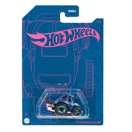 Hot Wheels Pearl and Chrome '70s Baja Bug 3/6 HDH6