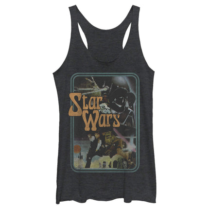 Fifth Sun Women's Star Wars Retro Airbrush Collage