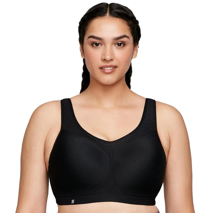 Glamorise High Impact Wonderwire Sports Underwire Bra 9066 (Women's & Women's Plus) Black