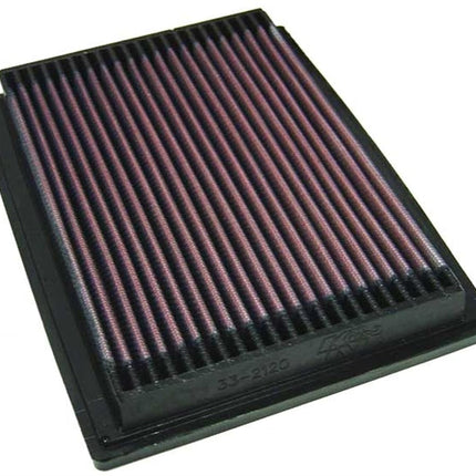 Filtre à air moteur K&N : Haute performance, Premium, Lavable, Filtre plat : 1996-2000 (Civic CX, DX, LX, EX, AD), 33-2120