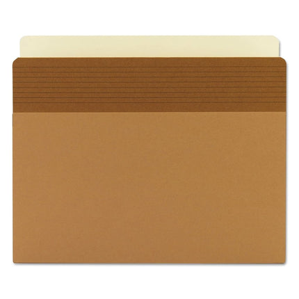 Chemises à soufflet Easy Grip, Redrope, format Lettre, extension de 5 1/4 po, 10/boîte