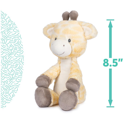 Colección Lil' Luvs de Baby GUND, jirafa Bodi de peluche prémium para bebés, amarillo/marrón, 30 cm