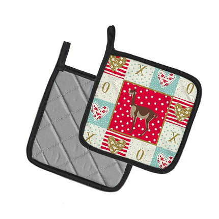 Caroline's Treasures potholders, Multicolor, 7.5HX7.5W