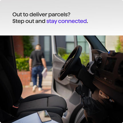 AAWireless Two+ Android Auto & Carplay 2-in-1 Adapter — Wireless Connection via Bluetooth & WiFi — Suitable for iOS 10+ & Android 11+ — Multifunctional Button — Made in Europe