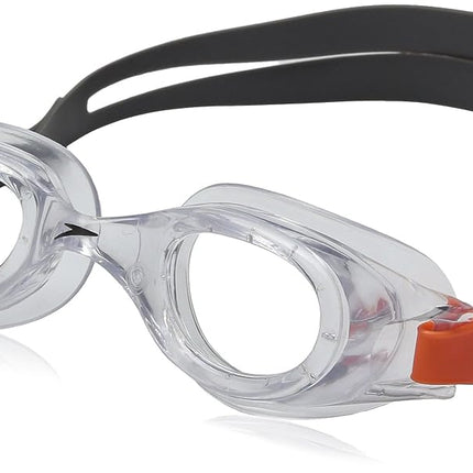 Speedo Hydrospex Unisex Swimming Goggles, 6-14 Years Old, Ice Silver
