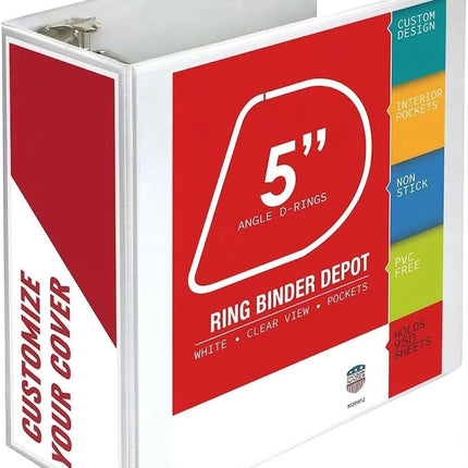3 Ring Binder, Professional Angle D Ring Binder 5 