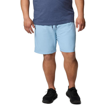 Columbia Men's Summertide Stretch Short Hiking, Ripple Blue, 2X/8" Inseam