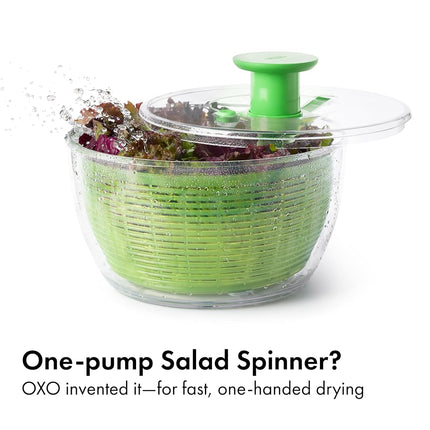 OXO Good Grips Salad Spinner,Green, Large