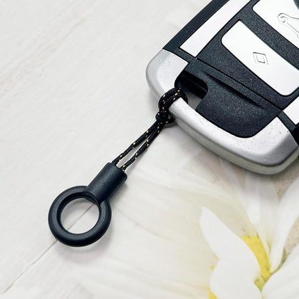 2.5" Hand Wrist Phone Lanyard Nylon Connect Line Adapter Pendant for Flash Drives, Keys, Keychain, Id Badges, Badge Holder, 500 pcs