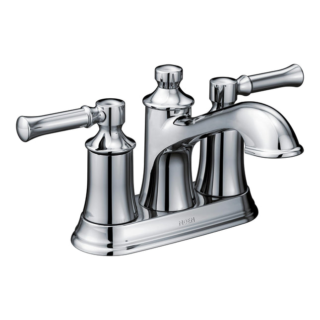 Moen 6802 Dartmoor Two-Handle Low Arc Bathroom Fau