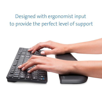 Kensington ErgoSoft Wrist Rest for Slim/Thin Keyboard ,Black