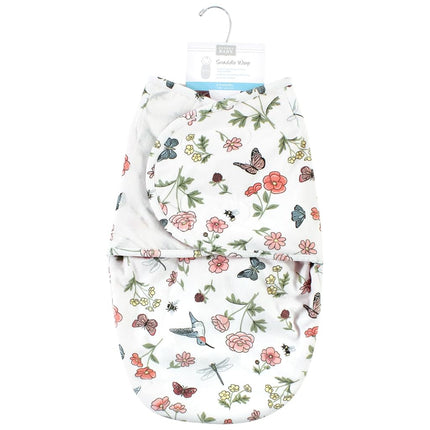 Arrullo de piel sintética de felpa unisex Hudson Baby, Jardín de colibríes, 0-3 meses