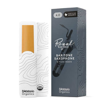 D'Addario Organic Royal Hemke Baritone Saxophone R