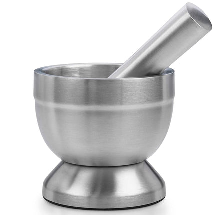 Pill Crusher - 304 Food Grade Stainless Steel Mort