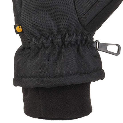 Carhartt Men's WP Waterproof Insulated Mitt Cold Weather Gloves, Black, S
