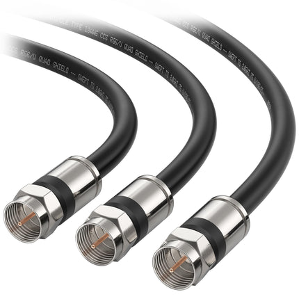 Cable Matters 3-Pack, CL2 in-Wall Rated (CM) Quad 
