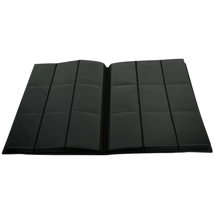 Vault X 9 Pocket Strap Trading Card Binder 360 Cards Side Loading (Black)