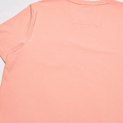 Nautica Men's Solid Crew Neck Short-Sleeve Pocket T-Shirt, Coral Sands, XL