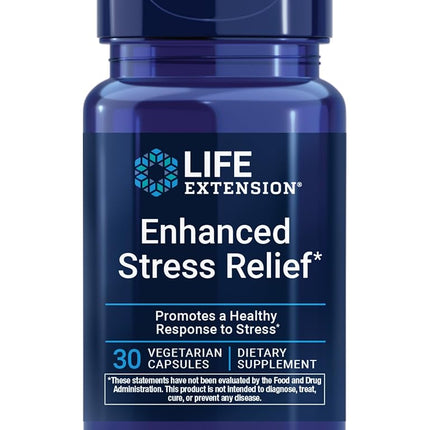 Life Extension Natural Stress Relief, 30 vegetaria