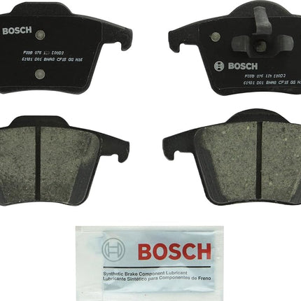 BOSCH BC980 QuietCast Premium Ceramic Disc Brake Pad Set - Compatible with Select Volvo XC90; REAR