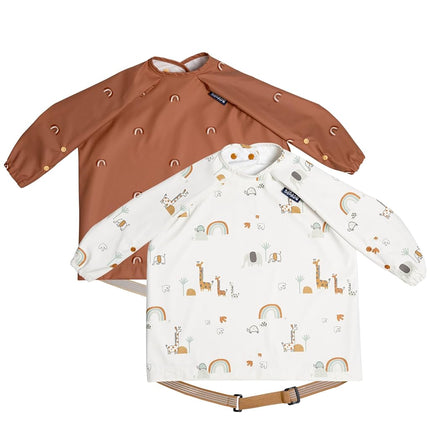 BIBaDO Attachable Long Sleeve Bib for Babies & Tod