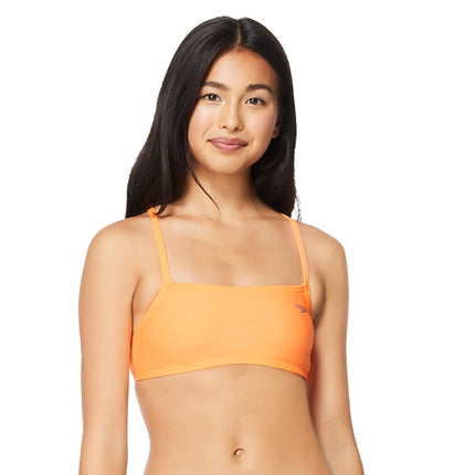 Speedo Women's Swimsuit Top Bikini Endurance Strap