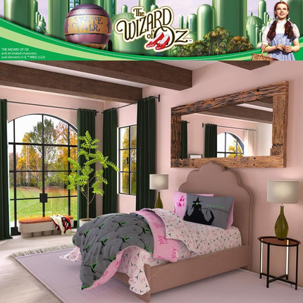 Franco Collectibles The Wizard of OZ Bedding 7 Piece Super Soft Comforter and Sheet Set with Sham, Queen, (Officially Licensed Product)