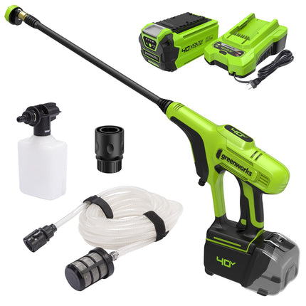 Greenworks 40V (600 PSI 0.8 GPM) Power Cleaner, 2A